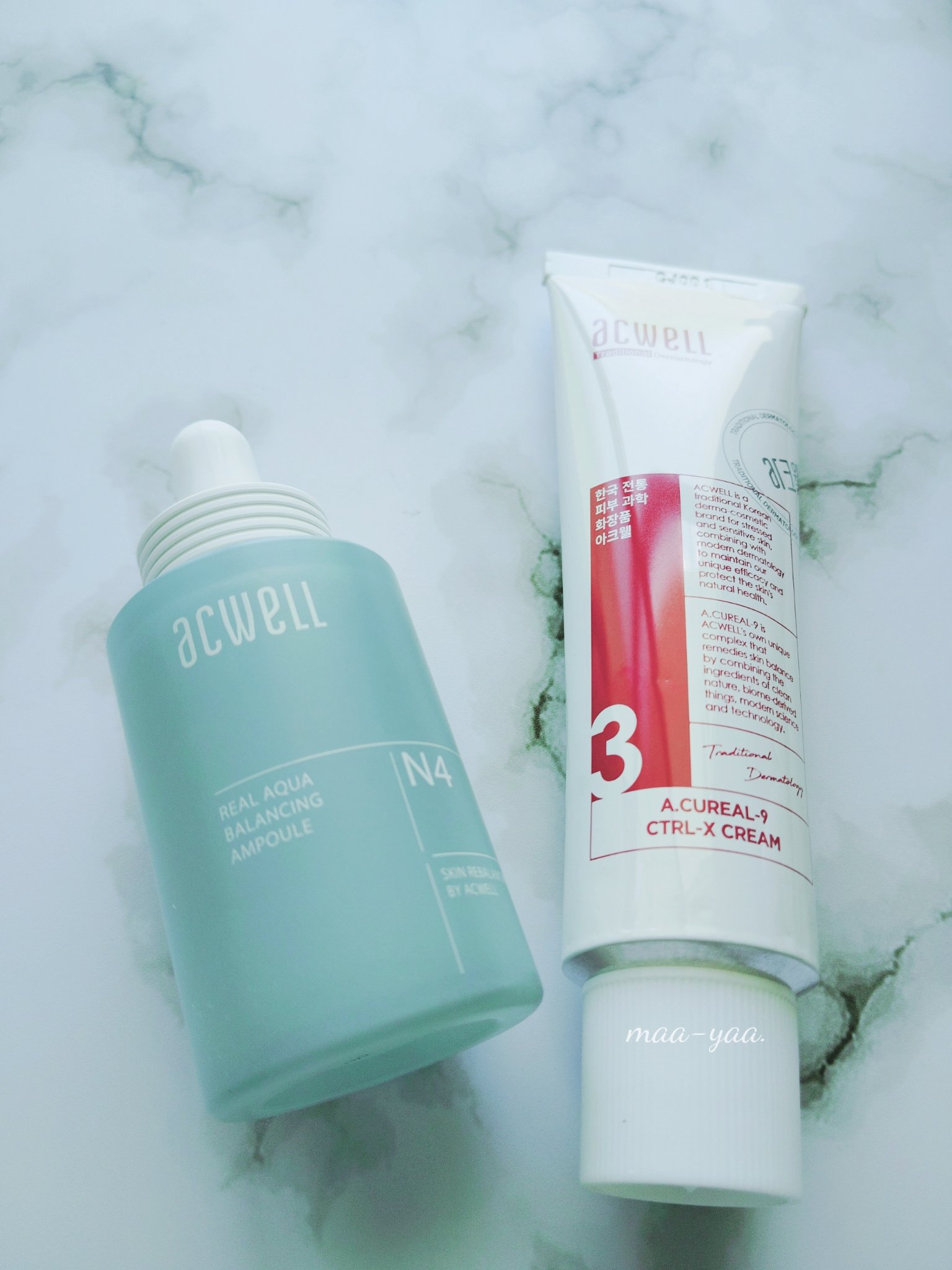 リアル アクア バランシング アンプル/ACWELL/美容液を使ったクチコミ（2枚目）