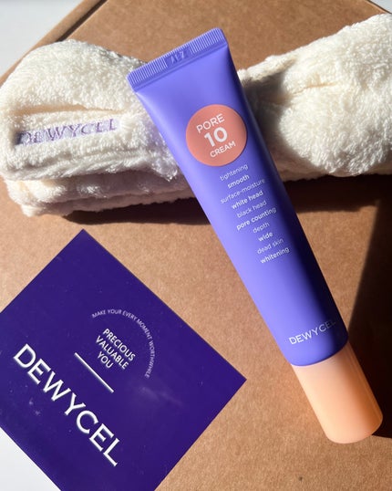 ポアーテンクリーム/DEWYCEL/化粧下地を使ったクチコミ(5枚目)