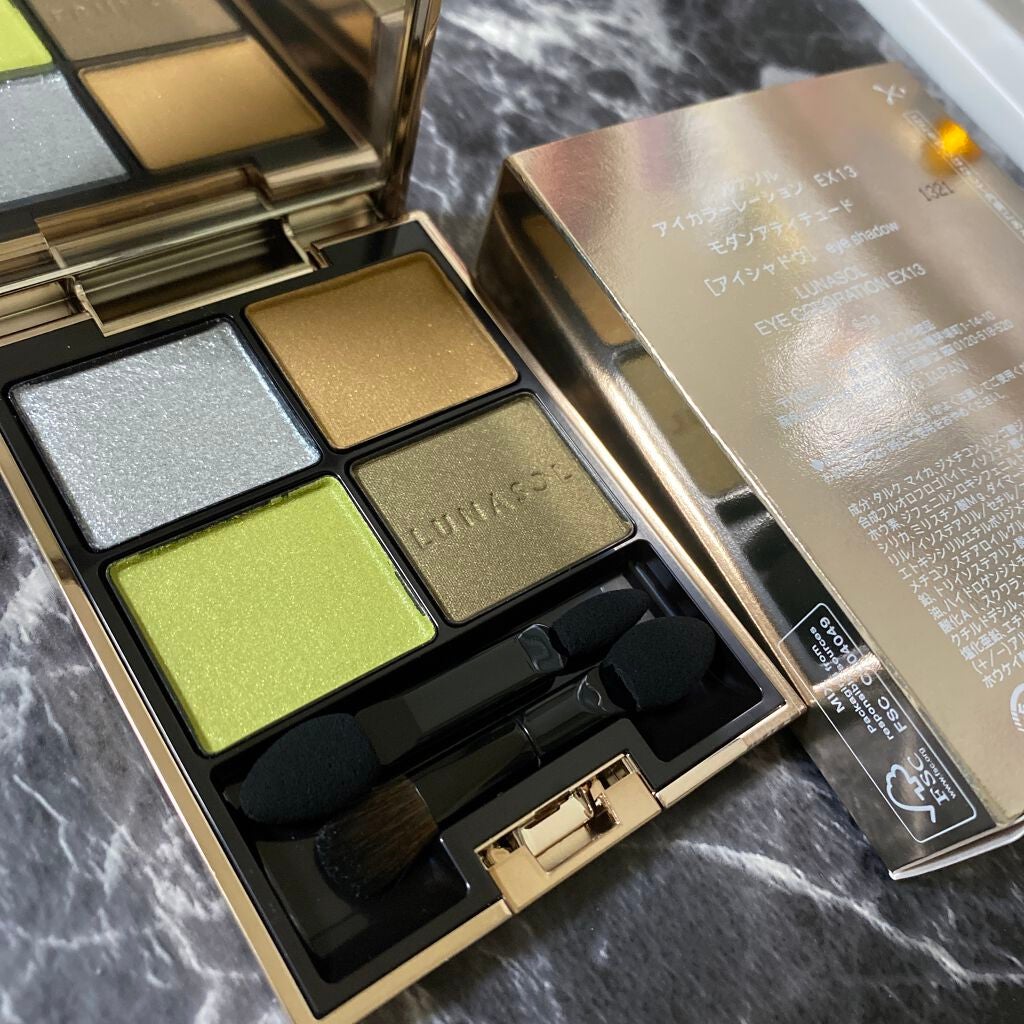 アイカラーレーション/LUNASOL/アイシャドウパレットを使ったクチコミ(1枚目)