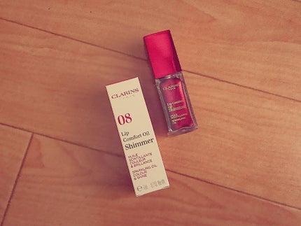 コンフォート リップオイル シマー/CLARINS/リップグロスを使ったクチコミ(1枚目)