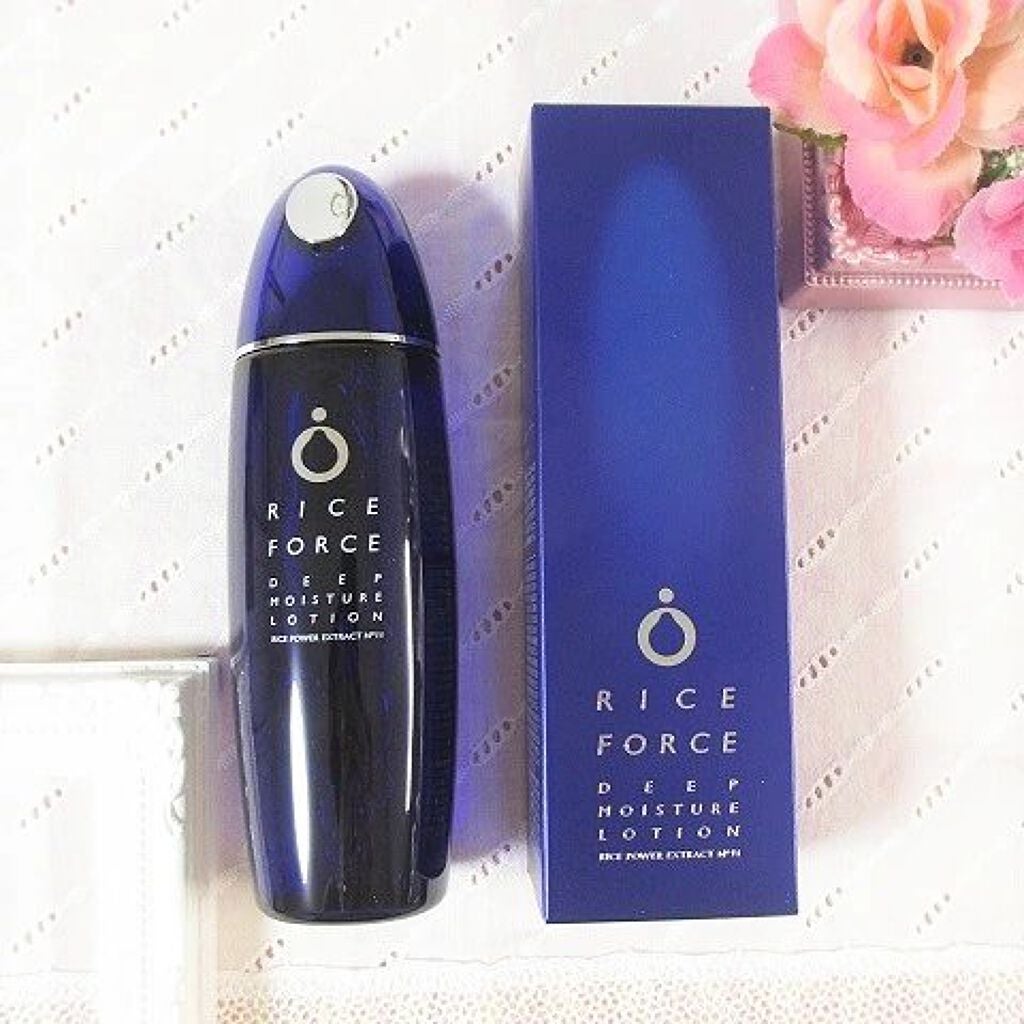 ディープモイスチュアローション/ライスフォース/化粧水を使ったクチコミ(3枚目)