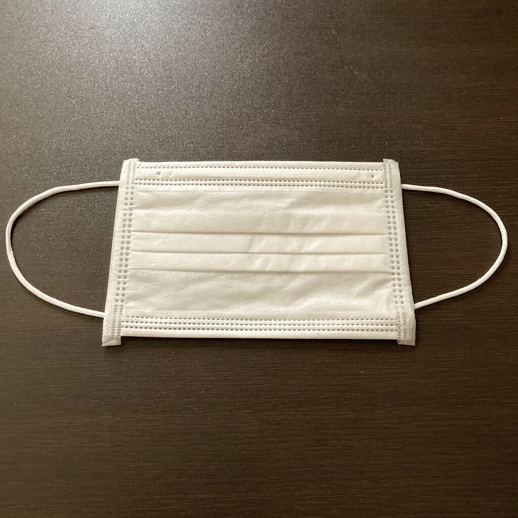 不織布マスク/DAISO/マスクを使ったクチコミ（3枚目）