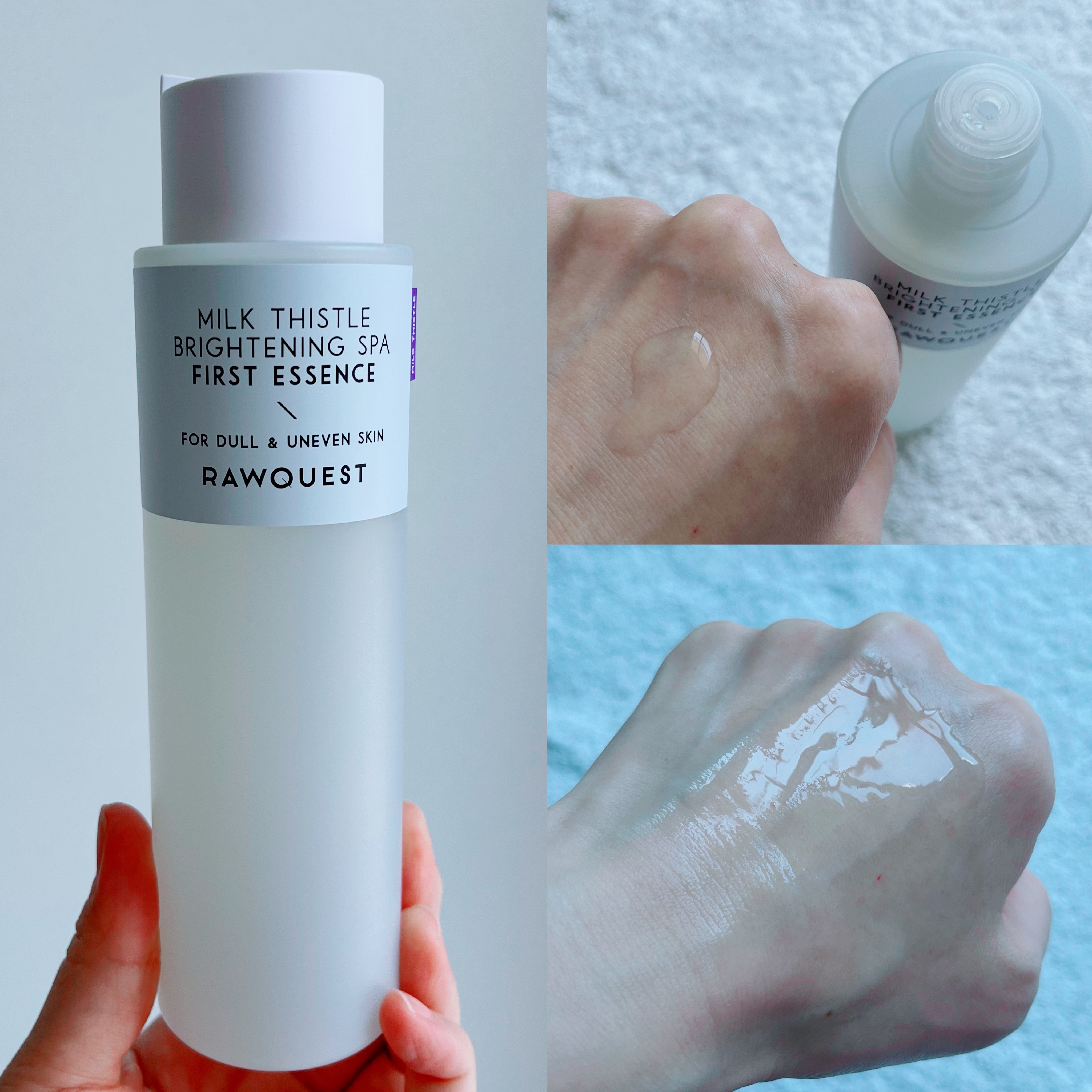 ミルクシスルブライトニングスパ ファーストエッセンス/RAWQUEST/化粧水を使ったクチコミ（2枚目）