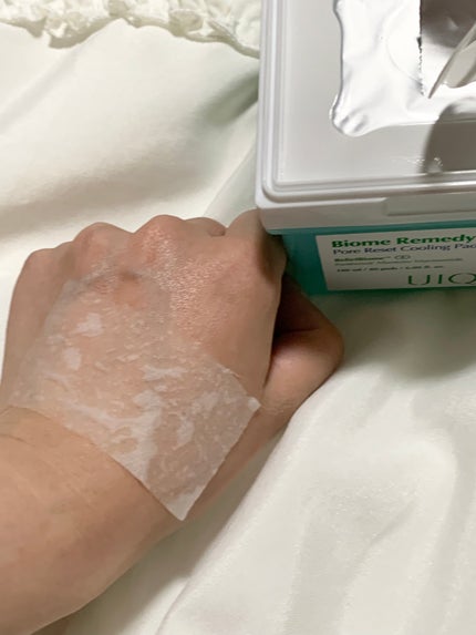 バイオームレメディポアリセットクーリングパッド/UIQ/トナーパッドを使ったクチコミ(4枚目)