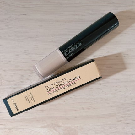 カバーパーフェクション アイディールコンシーラー デュオ/the SAEM/スティックコンシーラーを使ったクチコミ(1枚目)