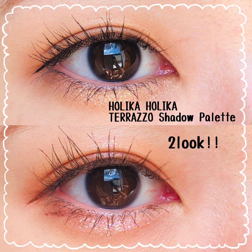 TERRAZZO Shadow palette/HOLIKA HOLIKA/アイシャドウパレットを使ったクチコミ（1枚目）