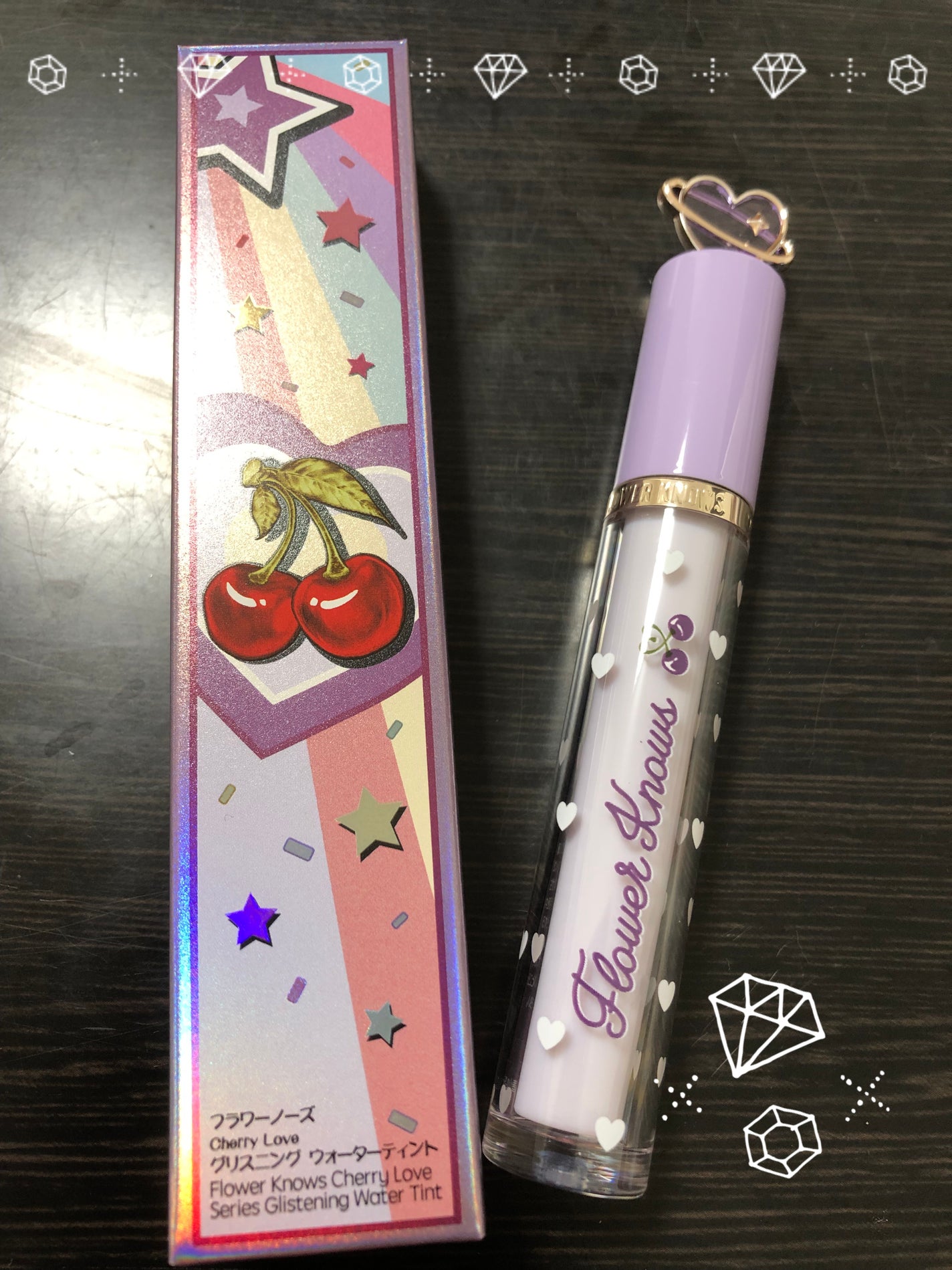 グリスニングウォータリングティント/FlowerKnows/リップティントを使ったクチコミ(1枚目)