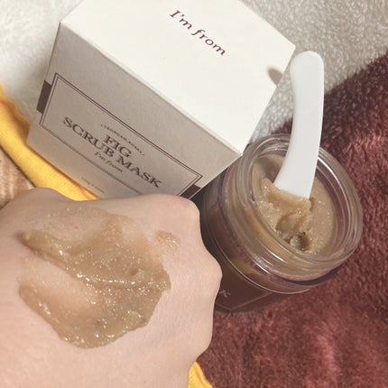 フィグスクラブマスク/I'm from/スクラブ・ゴマージュを使ったクチコミ(2枚目)