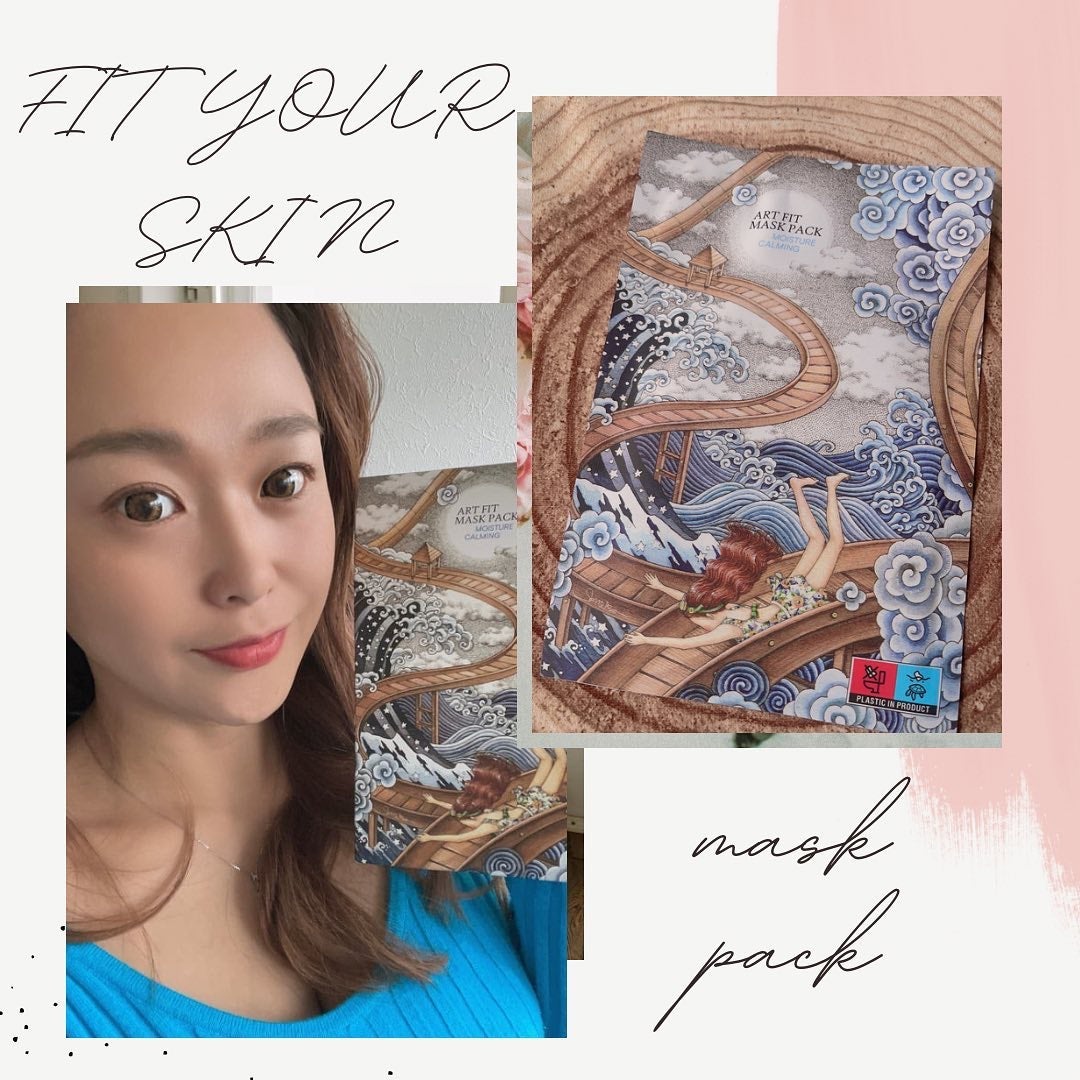 マスクパック Moisture Calming /FIT YOUR SKIN/シートマスク・パックを使ったクチコミ(1枚目)