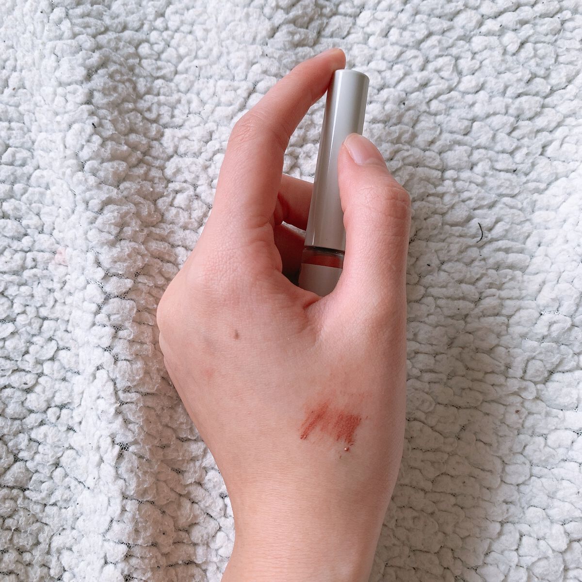 スキニーカラーブロウ 02 ピンクシナモン/シアーズ/眉マスカラを使ったクチコミ（2枚目）