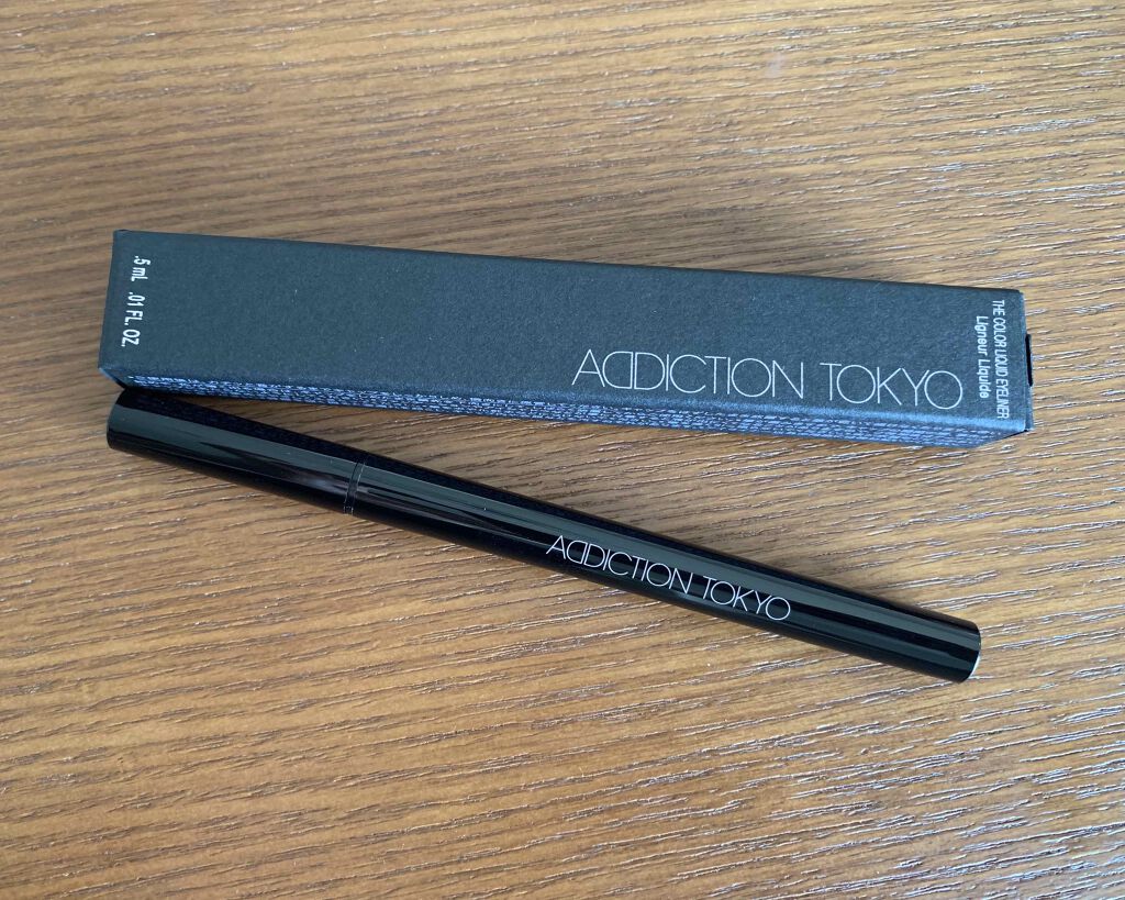 ザ カラー リキッド アイライナー/ADDICTION/リキッドアイライナーを使ったクチコミ(4枚目)