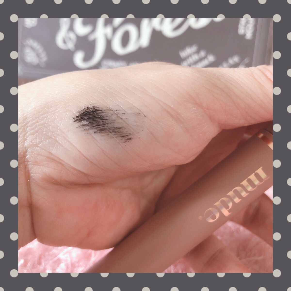 MD インスパイア ボリューム カーリング マスカラ/mude./マスカラを使ったクチコミ（3枚目）