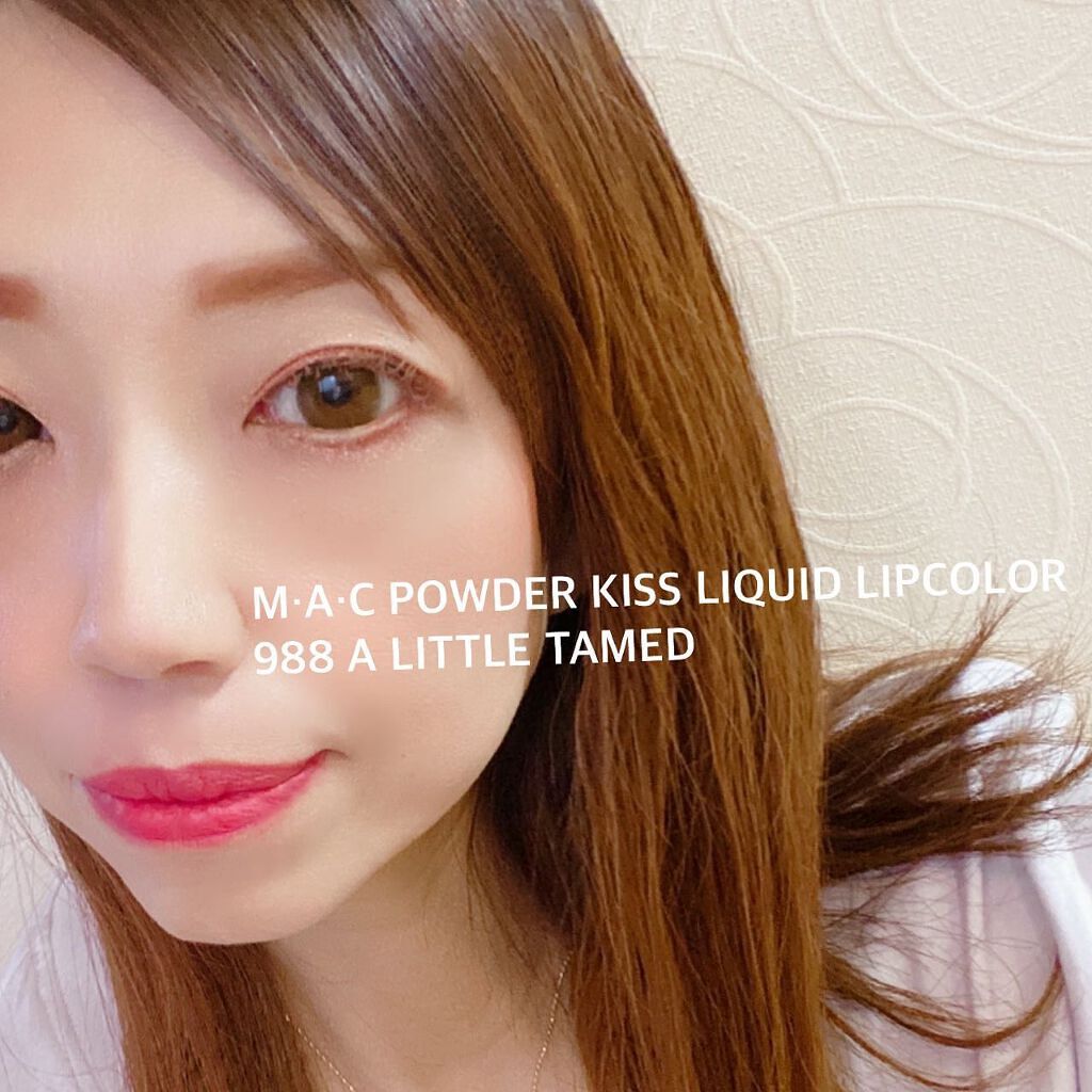 パウダー キス リキッド リップカラー/M・A・C/口紅を使ったクチコミ（1枚目）