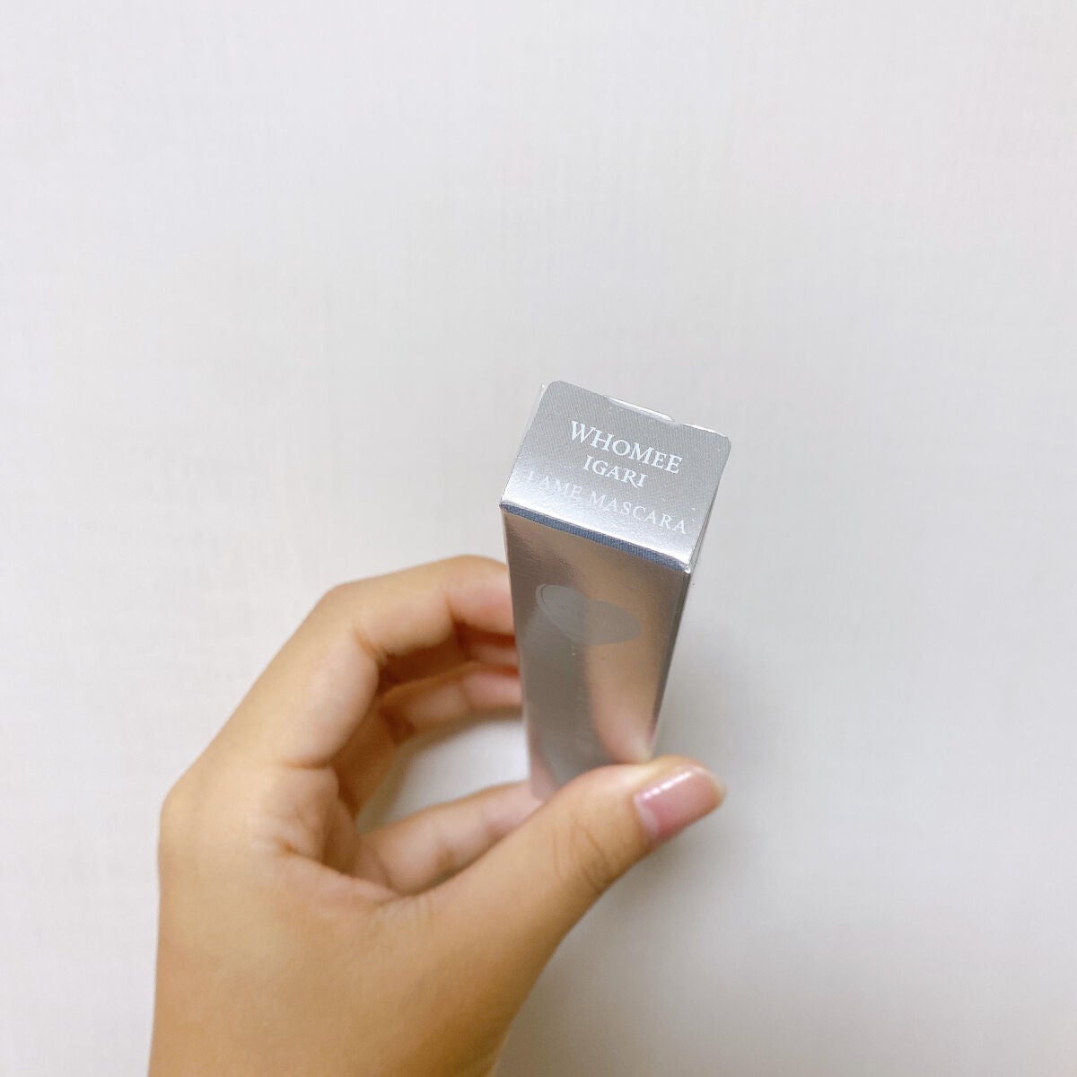 ラメマスカラ シルバー/WHOMEE/マスカラを使ったクチコミ(6枚目)