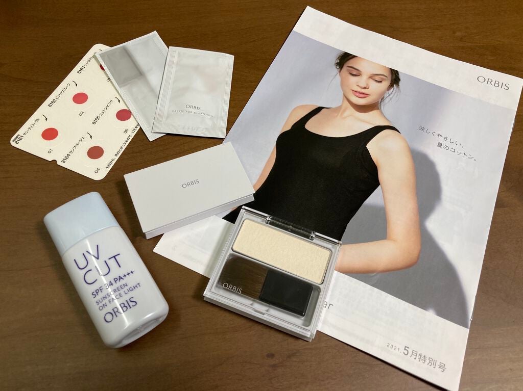 ナチュラルフィットチーク/オルビス/パウダーチークを使ったクチコミ(1枚目)