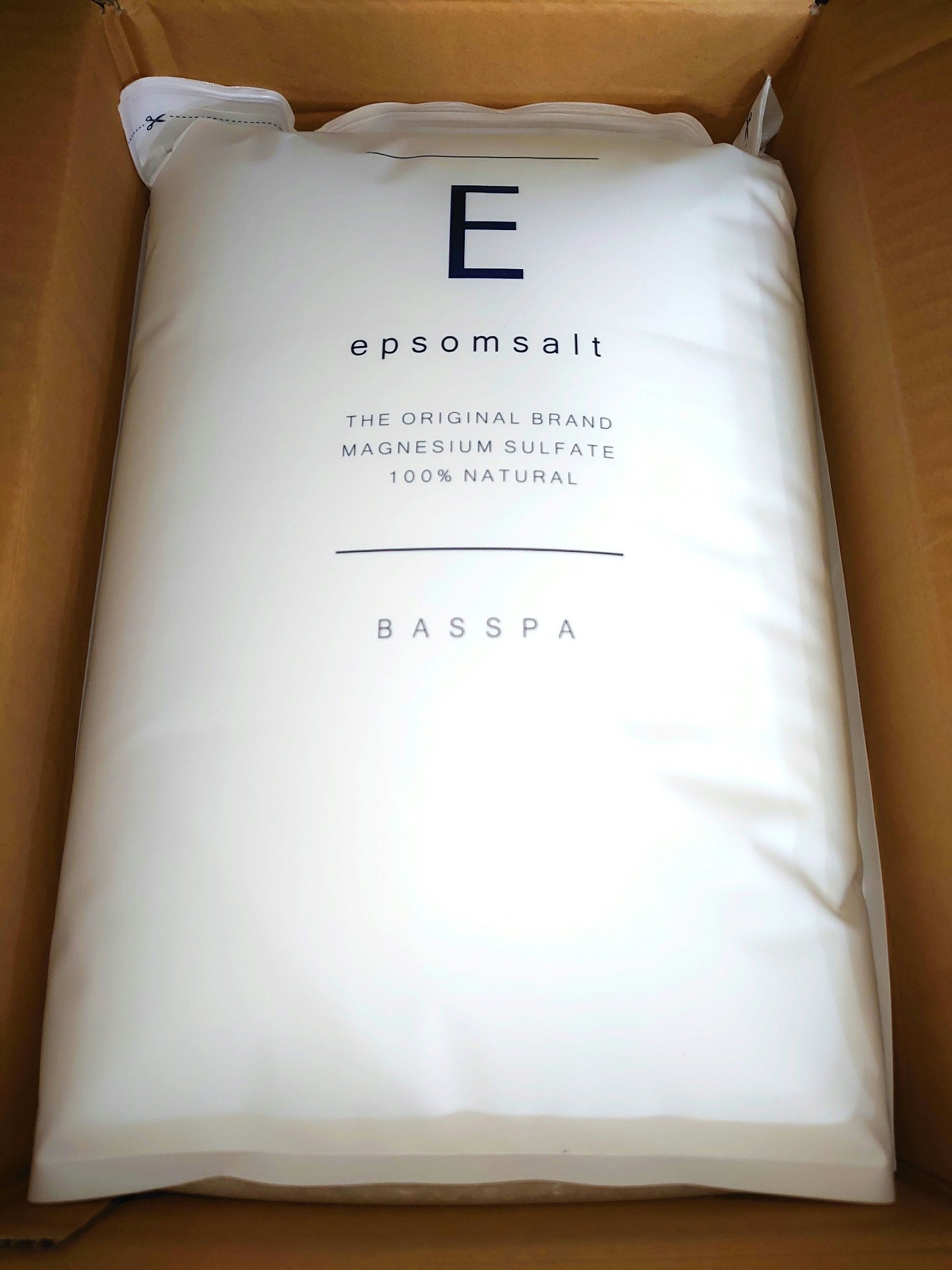 BASSPA エプソムソルト 無香料/BASSPA/無機塩系入浴剤を使ったクチコミ（1枚目）