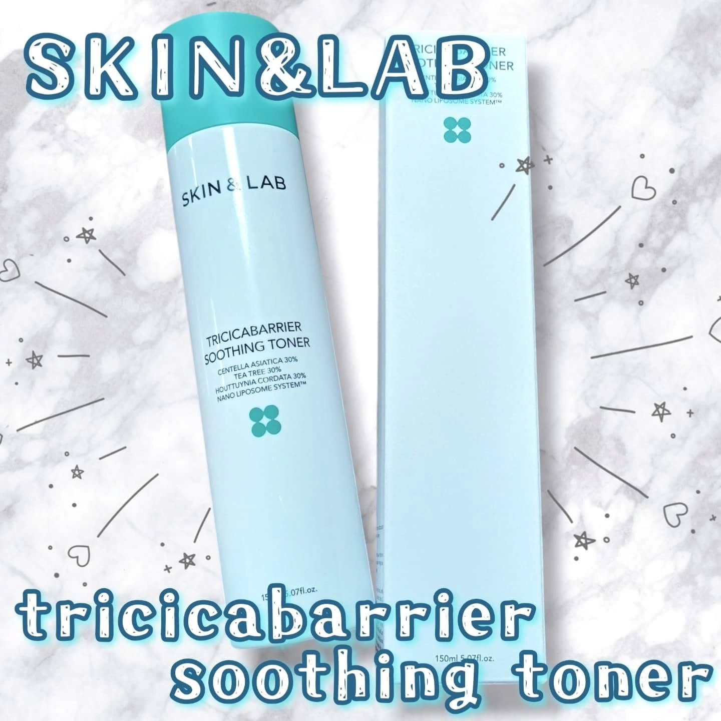 トリシカバリアスージングトナー/SKIN&LAB/化粧水を使ったクチコミ（1枚目）