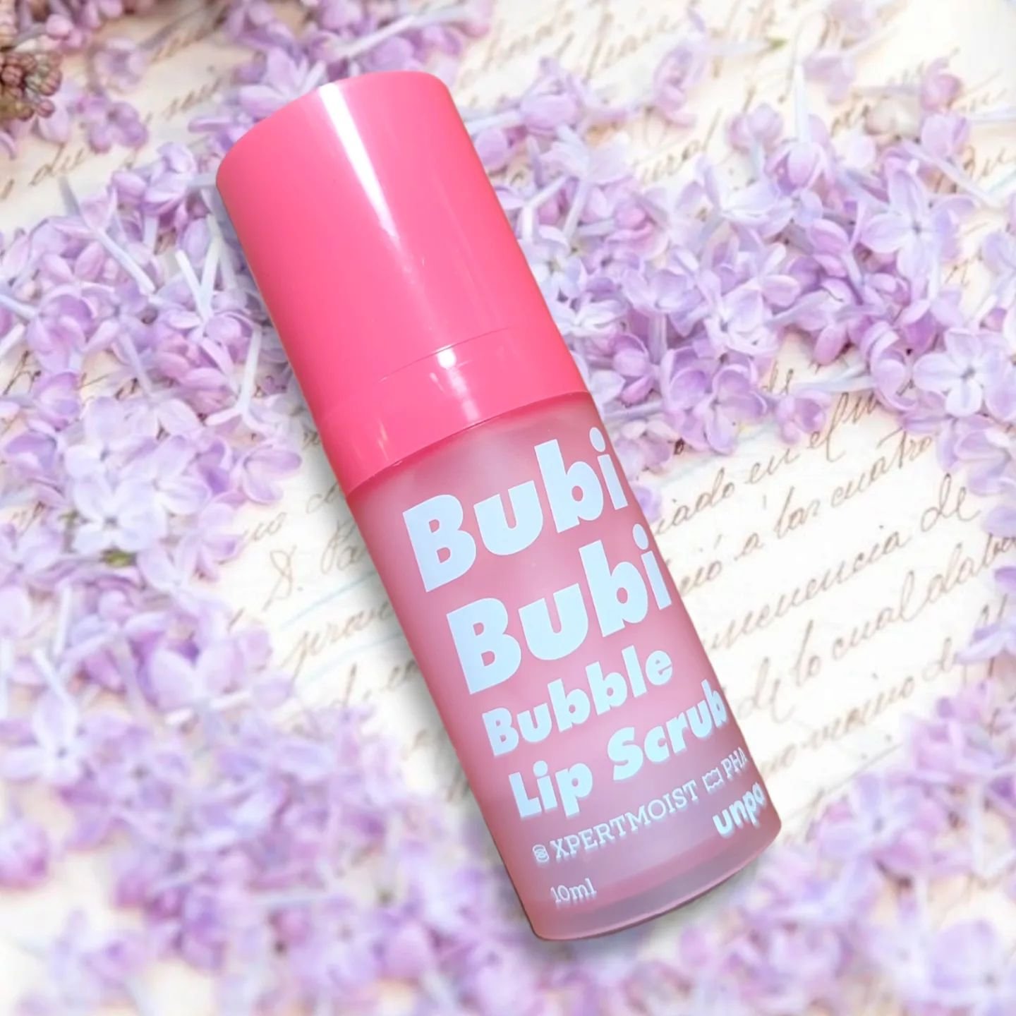 ブビブビ バブルリップスクラブ/unpa/リップスクラブを使ったクチコミ（2枚目）