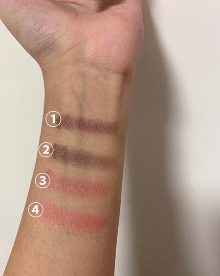 シングルアイシャドウ MBRD-02 カシスレッド/マリブビューティー/単色アイシャドウを使ったクチコミ(3枚目)