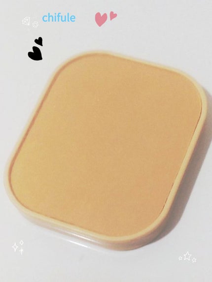 UV パウダー ファンデーション/ちふれ/パウダーファンデーションを使ったクチコミ(1枚目)