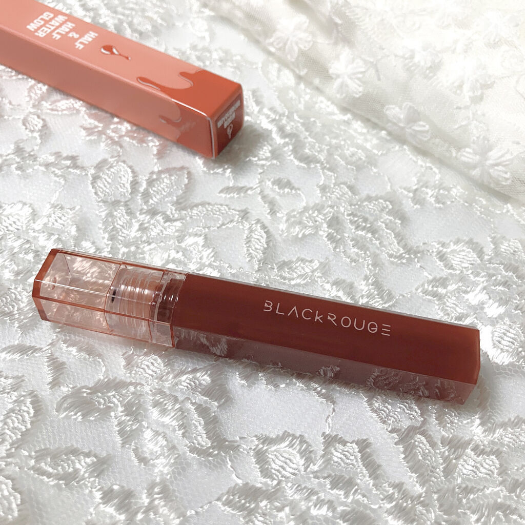 ハーフアンドハーフ ウォーターグロウ​/BLACK ROUGE/口紅を使ったクチコミ（2枚目）