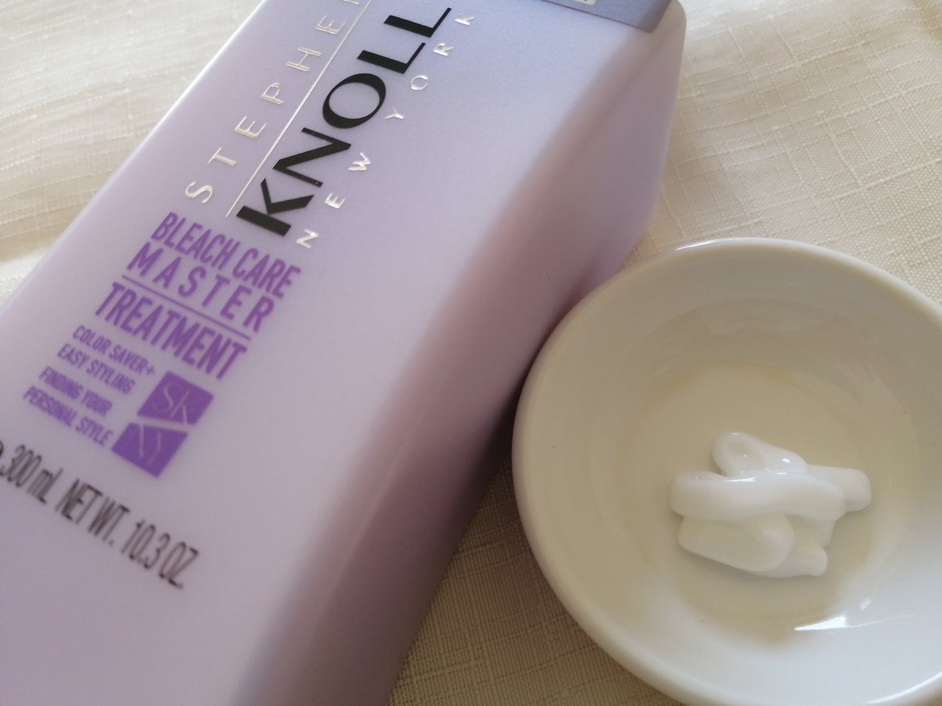 ブリーチケアマスター シャンプー/トリートメント トリートメント本体 300ml/スティーブンノル ニューヨーク/市販シャンプーを使ったクチコミ（3枚目）