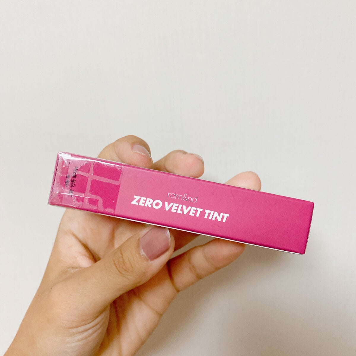 ゼロベルベットティント/rom&nd/リップティントを使ったクチコミ(3枚目)