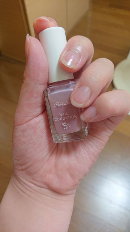 ネイルファンデーション/パラドゥ/マニキュアを使ったクチコミ(3枚目)