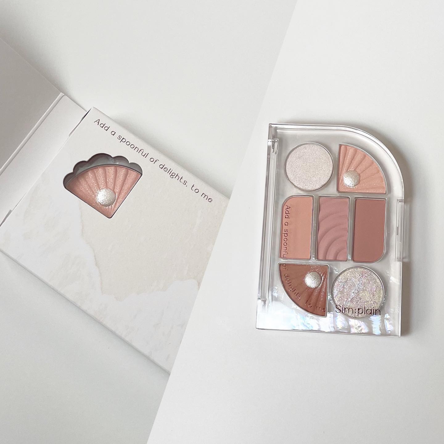 シンプレイン アイパレット/Sim;plain/アイシャドウパレットを使ったクチコミ（3枚目）