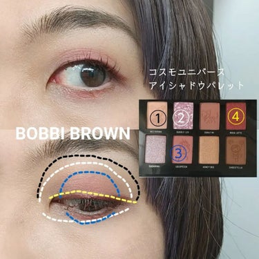 コスモ ユニバース アイシャドウ パレット/BOBBI BROWN/アイシャドウパレットを使ったクチコミ（3枚目）