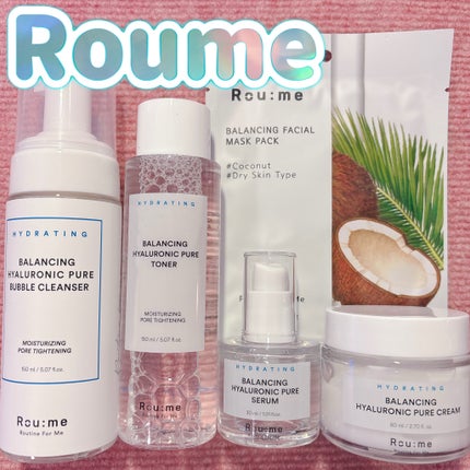 バランシング ヒアルロニック ピュア トナー/Roume/化粧水を使ったクチコミ(1枚目)