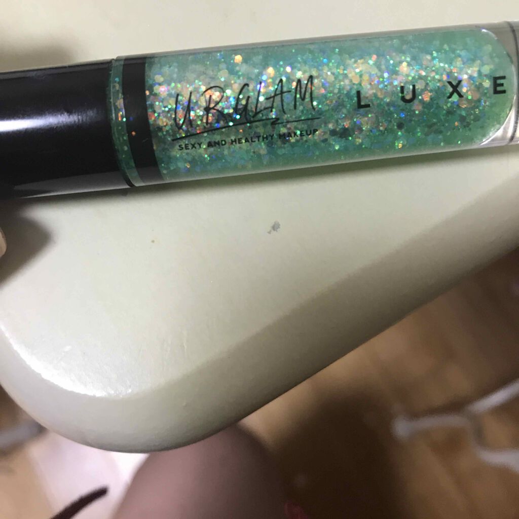 UR GLAM LUXE　GLITTER LIP GLOSS/U R GLAM/リップグロスを使ったクチコミ（1枚目）