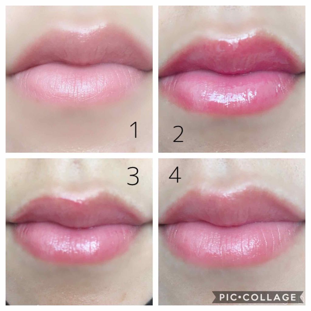 ラスティンググロスリップ/CEZANNE/口紅を使ったクチコミ(2枚目)