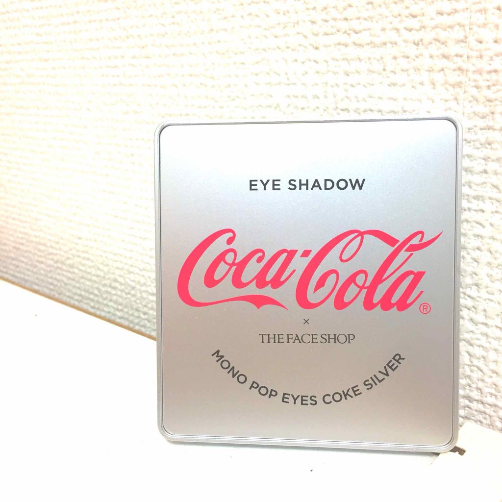 コカコーラ モノ ポップ アイズ/THE FACE SHOP/アイシャドウパレットを使ったクチコミ（1枚目）