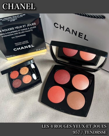 2023 Spring-Summer Collection🌹
⁡
⁡
⁡
@chanel.beauty 
────────────
#chanelbeauty 
#レキャトルルージュユーエジュ 
957