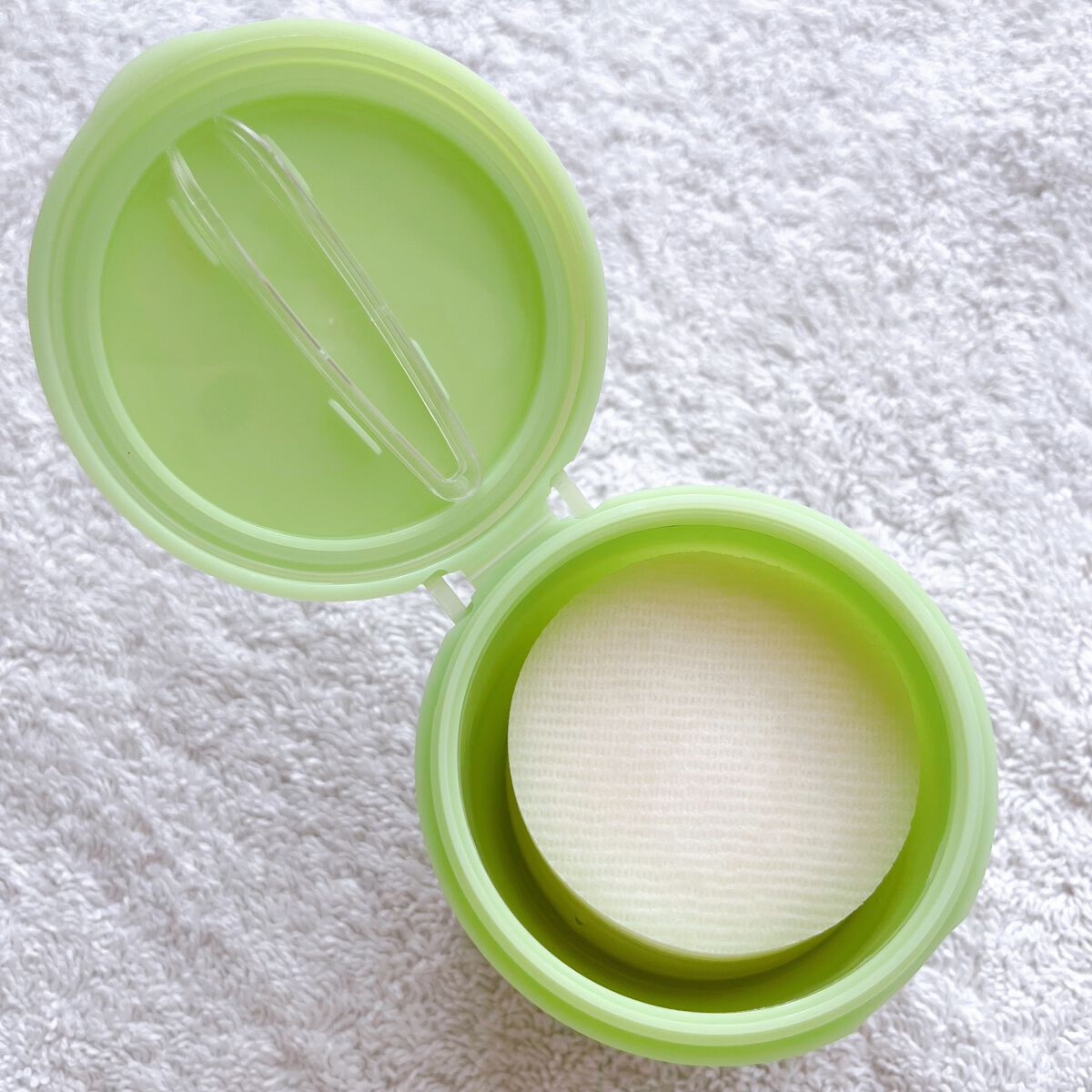 ドクダミカーミングタッチスポットパッド/Abib /トナーパッドを使ったクチコミ（2枚目）