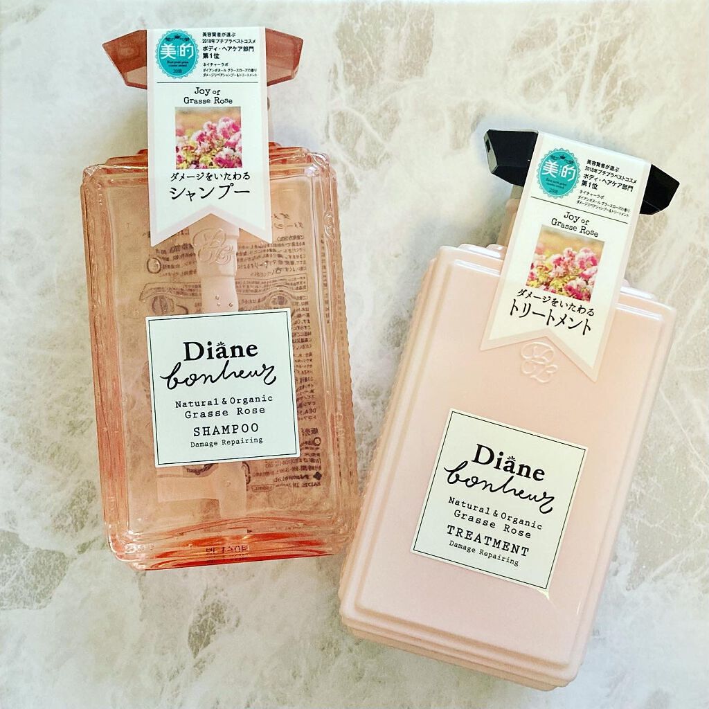 グラースローズの香り/シャンプー＆トリートメント/ダイアン/市販シャンプーを使ったクチコミ（1枚目）