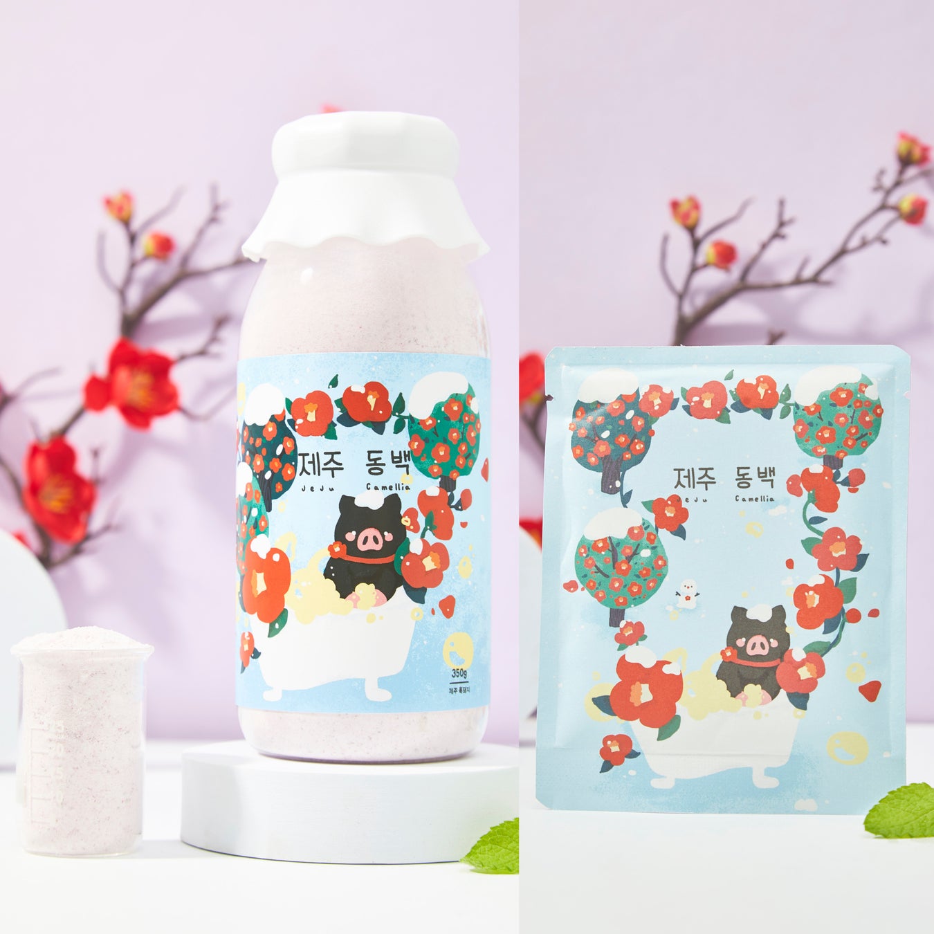 JEJUウィンターチェジュ カメリアバスパウダー / ウ・カンパニー