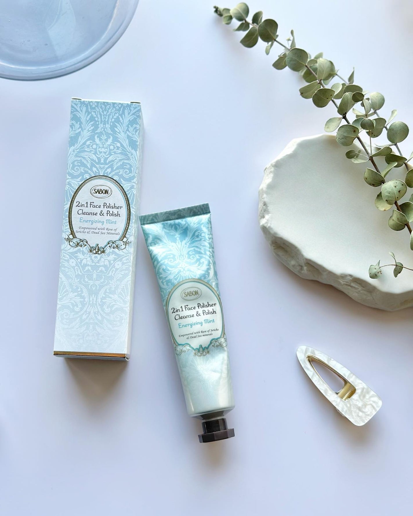 フェイスポリッシャー リフレッシング(ミント)/SABON/スクラブ・ゴマージュを使ったクチコミ(4枚目)