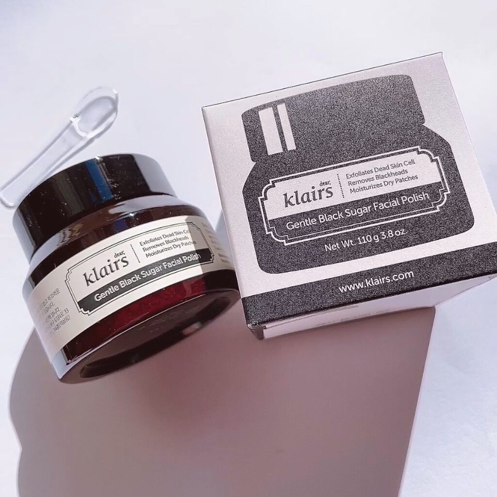 ジェントルブラックシュガーフェイシャルポリッシュ(110g)/Klairs/洗い流すパック・マスクを使ったクチコミ(1枚目)