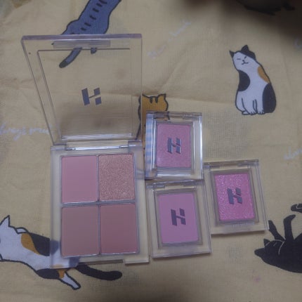 マイフェイブピースアイシャドウ 23 キティ(KITTY)/HOLIKA HOLIKA/単色アイシャドウを使ったクチコミ(1枚目)