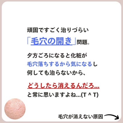 あなたの肌に合ったスキンケア💐コーくん先生 on LIPS 「【早く知りたかった...】たったコレだけで引くほど毛穴消える...」(2枚目)