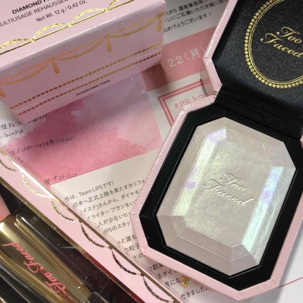 ダイヤモンドライト マルチユース ハイライター/Too Faced/パウダーハイライトを使ったクチコミ(4枚目)