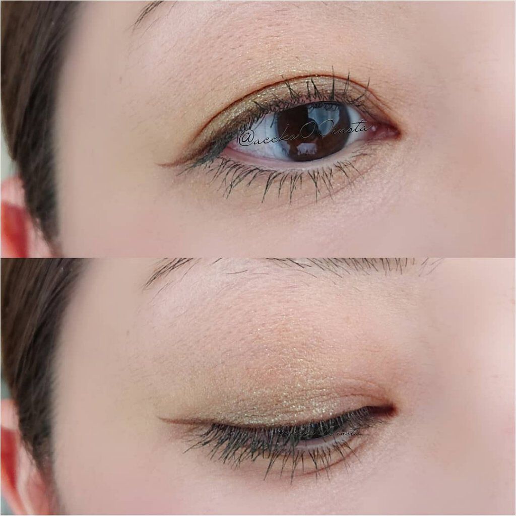 アディクション ザ アイシャドウ クリーム 103C Evening Emerald/ADDICTION/ジェル・クリームアイシャドウを使ったクチコミ（3枚目）