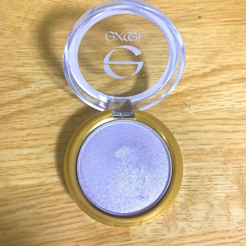 シャイニーシャドウ N/excel/単色アイシャドウを使ったクチコミ（3枚目）