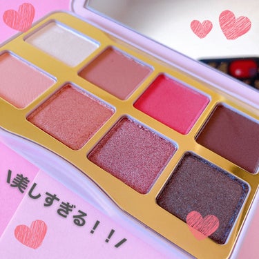 ビー マイ ラヴァ― ミニ アイシャドウ パレット/Too Faced/パウダーアイシャドウを使ったクチコミ（2枚目）