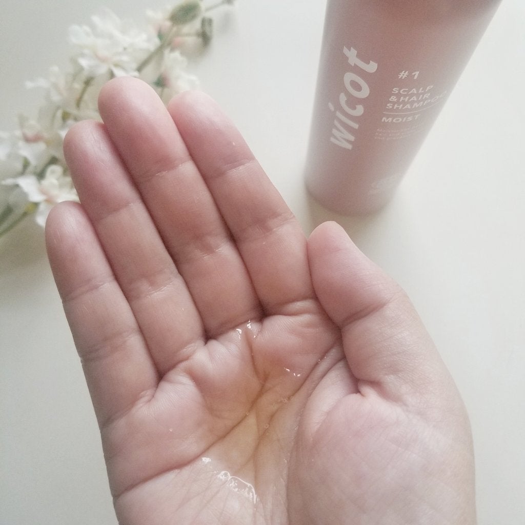 スカルプ&ヘア シャンプー/トリートメント モイスト/wicot/市販シャンプーを使ったクチコミ(3枚目)