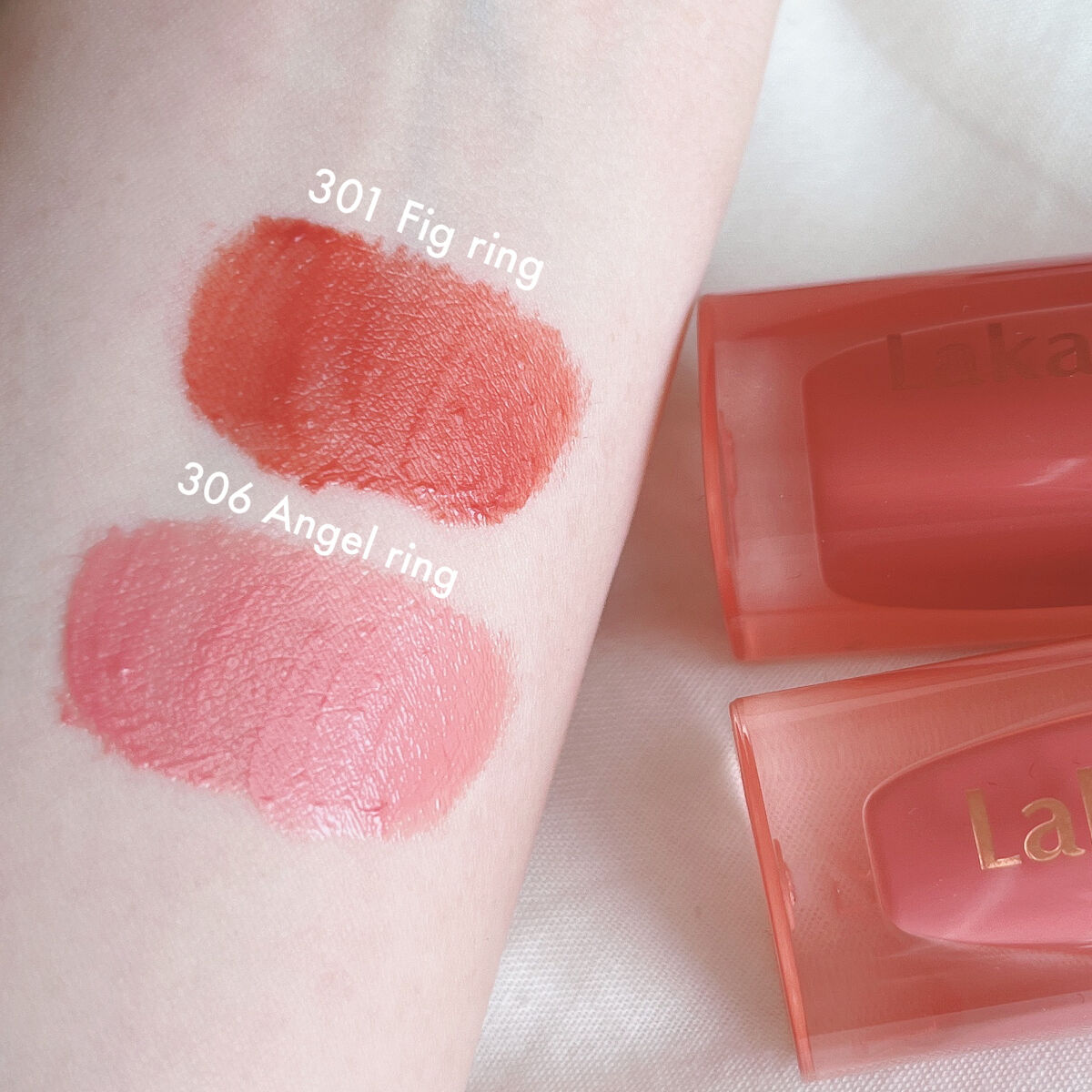 ジェリーイングヌードグロス/Laka/リップグロスを使ったクチコミ（3枚目）