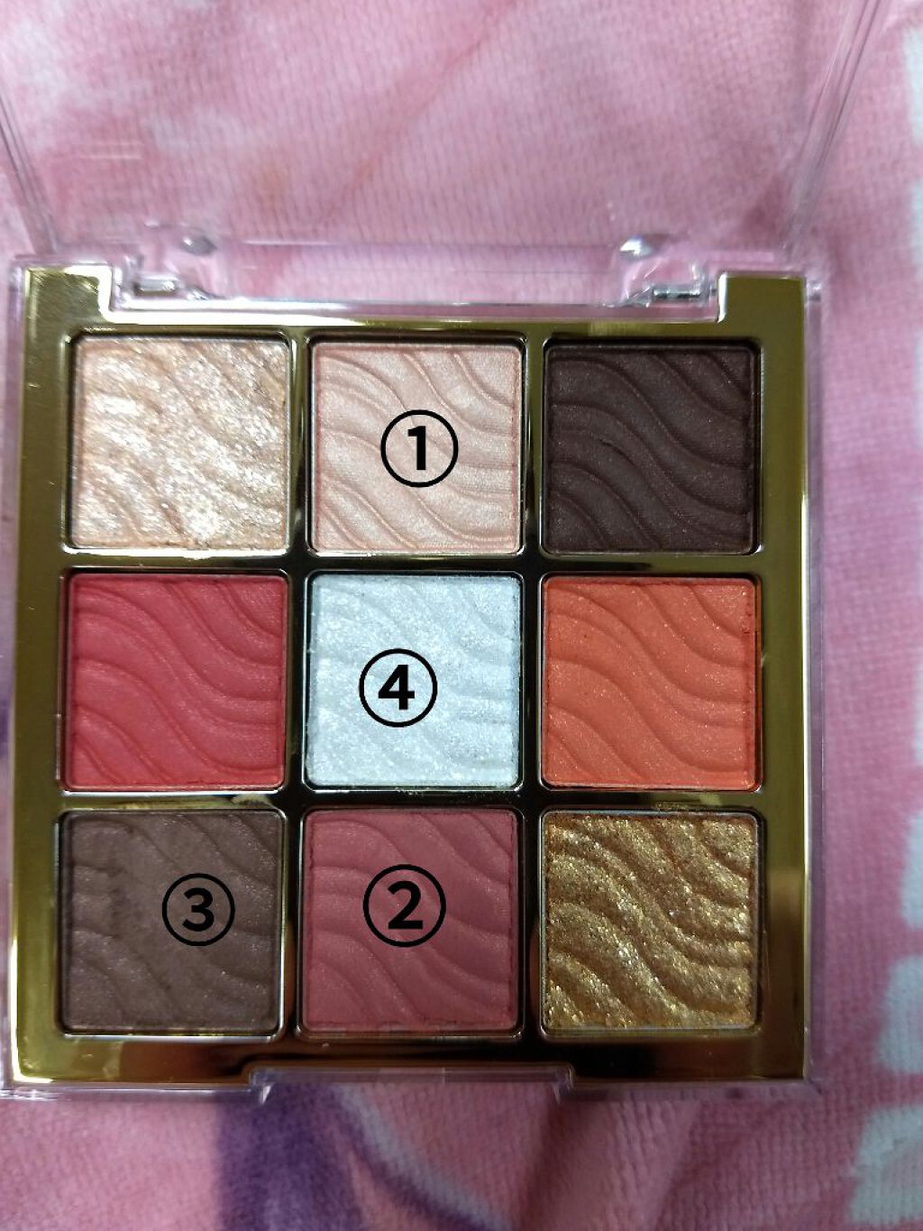 ソフトクレイビームアイシャドウパレット/AMIOK/ジェル・クリームアイシャドウを使ったクチコミ（3枚目）