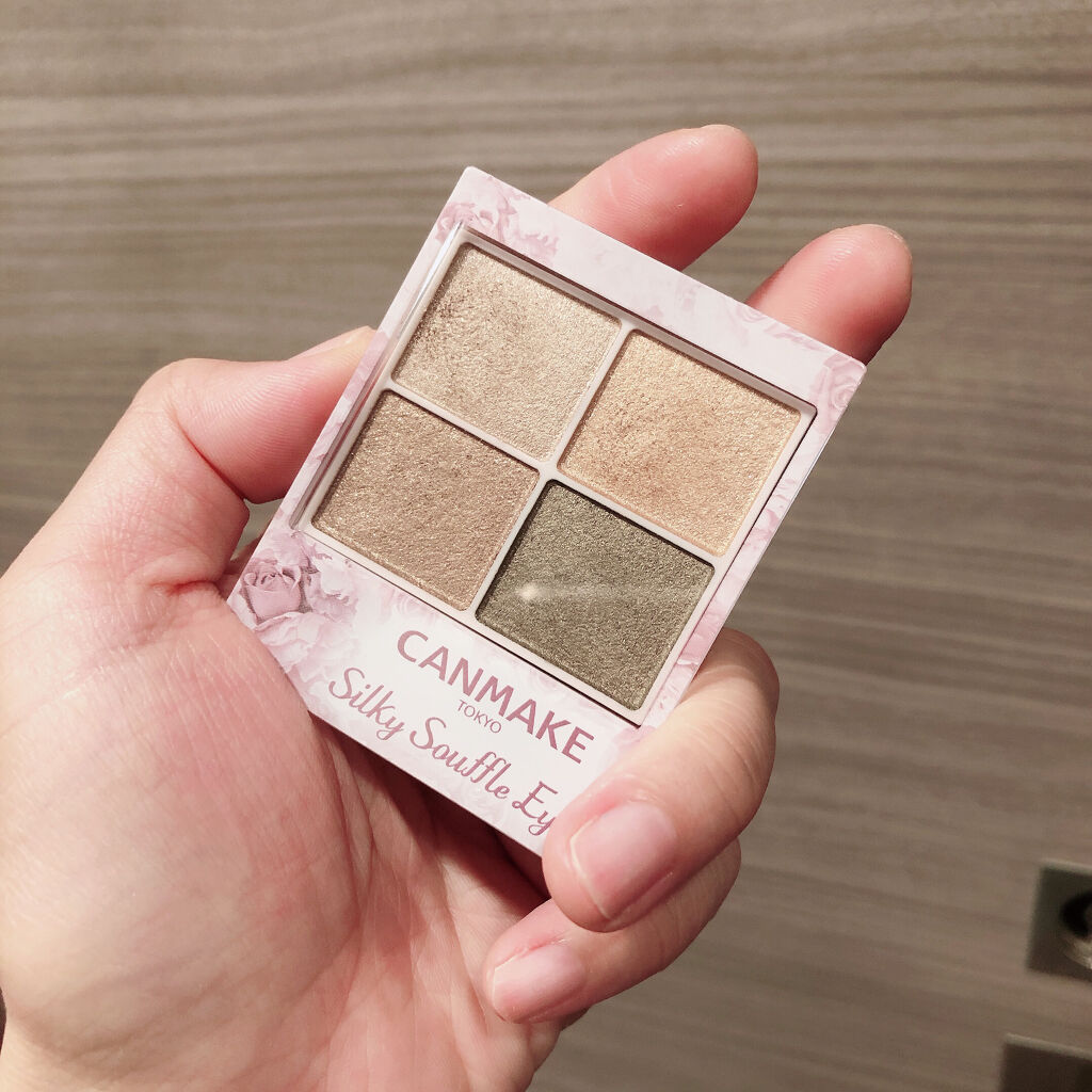シルキースフレアイズ/キャンメイク/アイシャドウパレットを使ったクチコミ（1枚目）